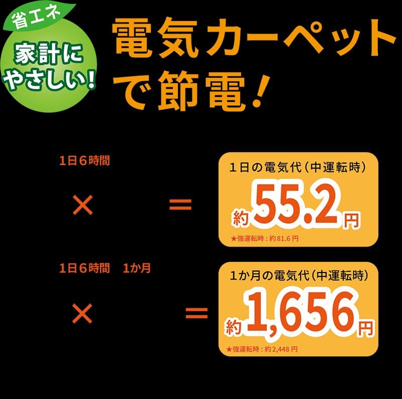 KODEN 省エネ電気カーペット