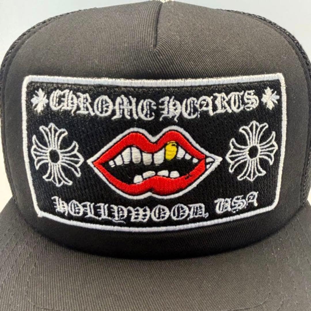 CHROME HEARTS クロムハーツ ブラック×リップ ゴシック