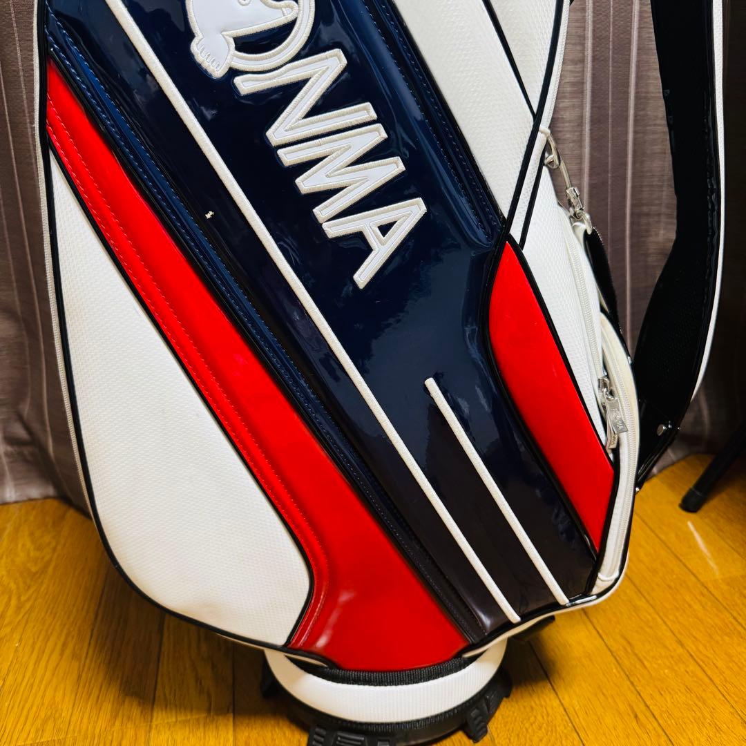 HONMA キャディバッグ ゴルフ バッグ ホワイト 白 White 本間