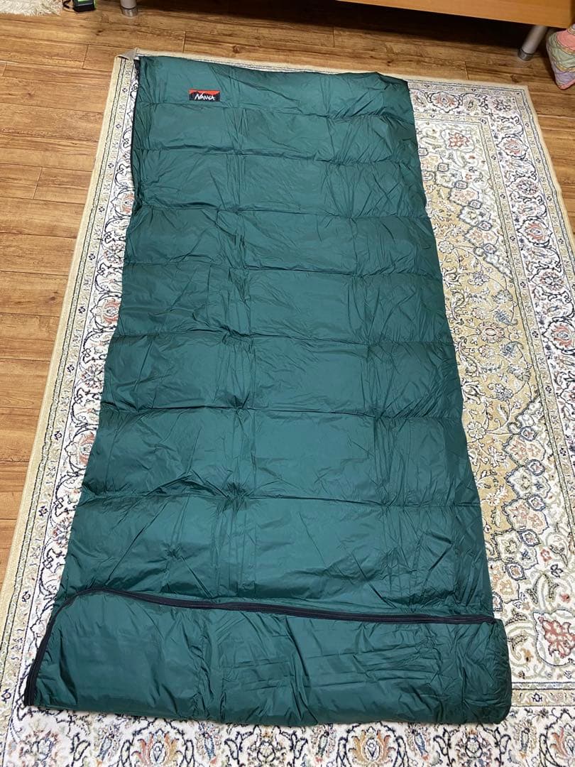 NANGA 緑色 寝袋