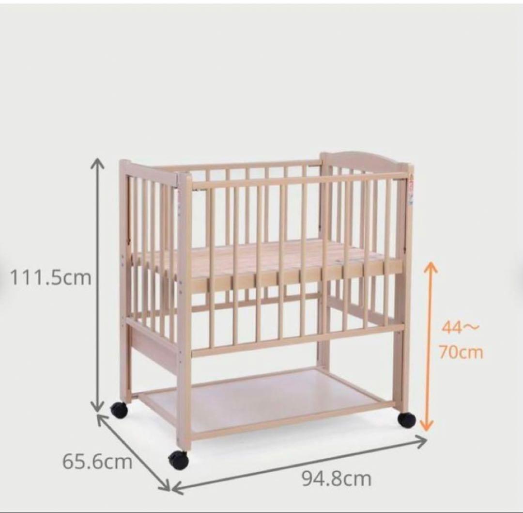 堀*美様 ベビーベッド ミニ サワベビー ハイタイプ