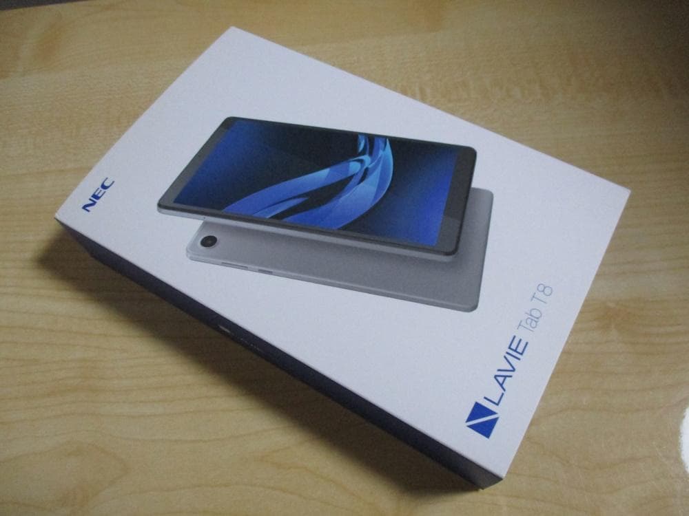 NEC LAVIE Tab 8HD2 T0855GAS Wi-Fiモデル