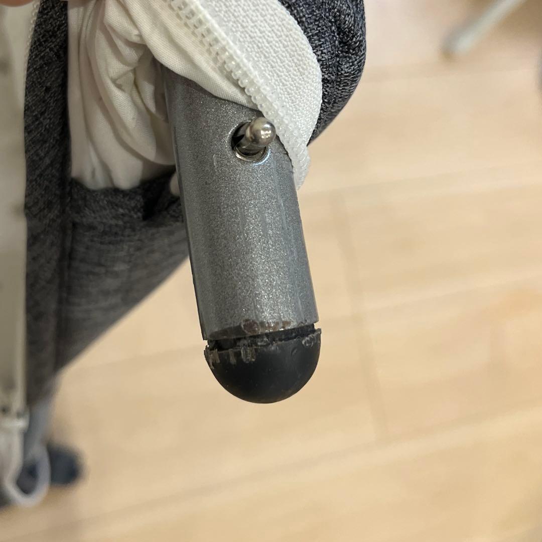 Bellababy 折りたたみベビーベッド グレー