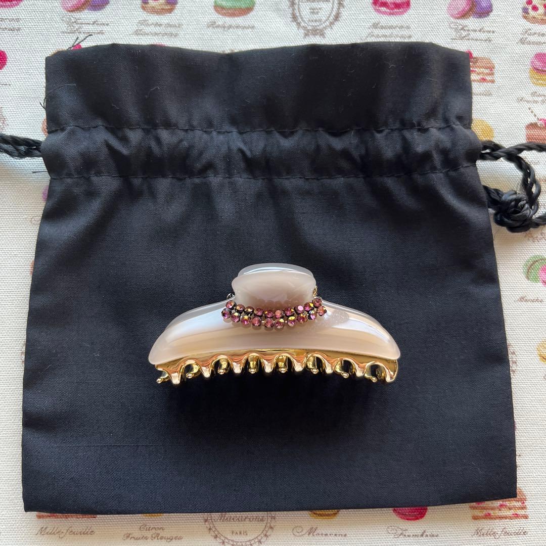 acca ビジュー装飾ヘアクリップ