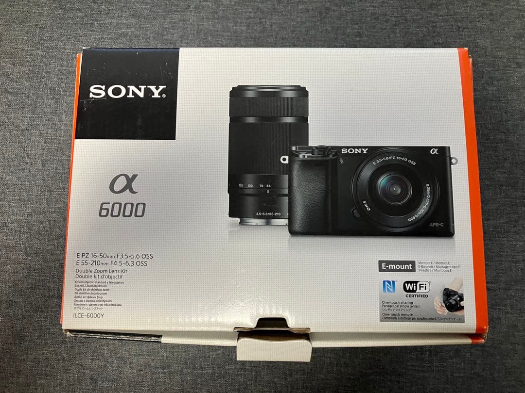 SONY ソニー α6000 ダブルレンズキット ブラック