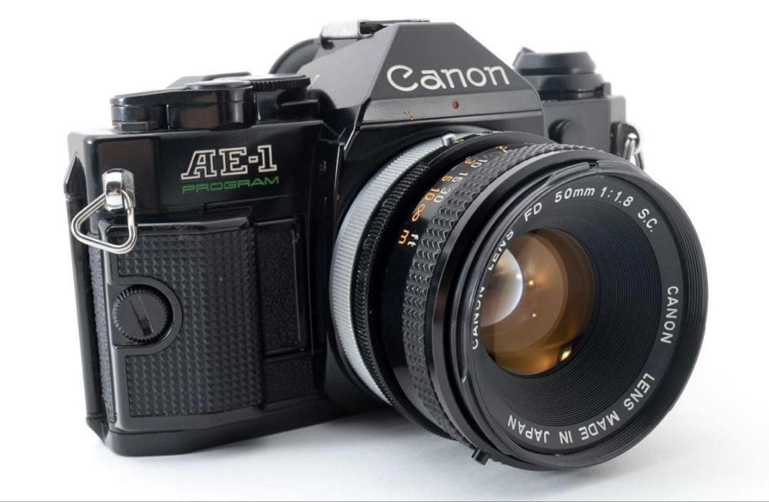 美品 Canon AE-1 Program + FD 50mm F1.8 S.C