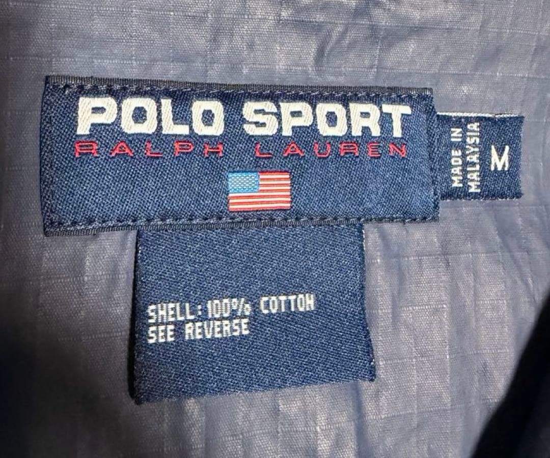 希少 90s POLO SPORT Coating Anorak Jacket