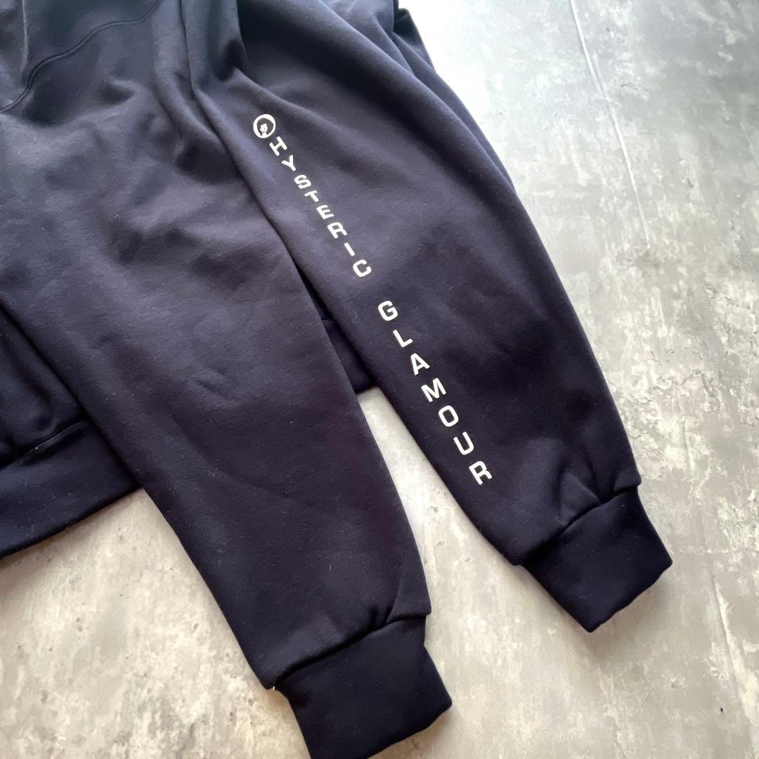 胸ロゴ　ヒステリックグラマー　サークルガール ハーフジップ スウェット　トラック