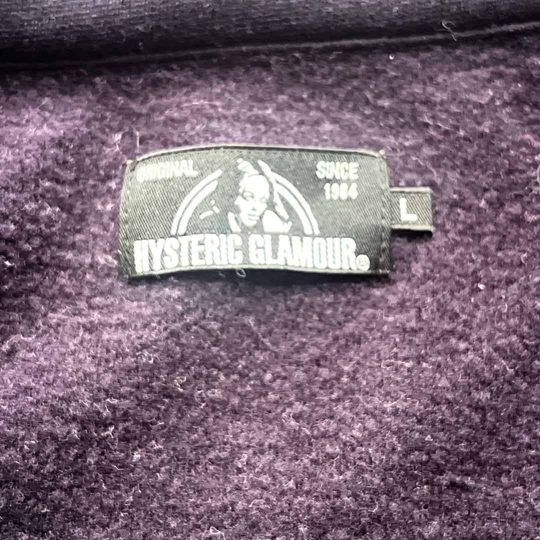 胸ロゴ　ヒステリックグラマー　サークルガール ハーフジップ スウェット　トラック