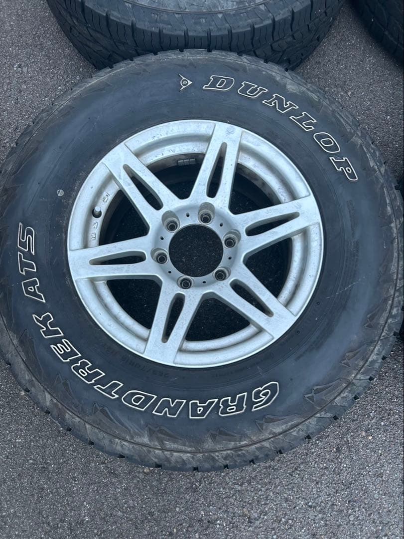 フ*ラ様 DUNLOP GRANDTREK ATS 16インチ タイヤホイールセ