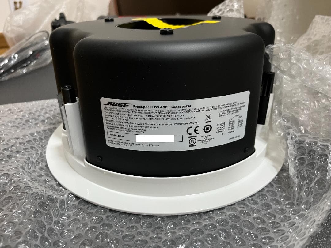 - BOSE DS40F 天井埋込スピーカー 新品2台