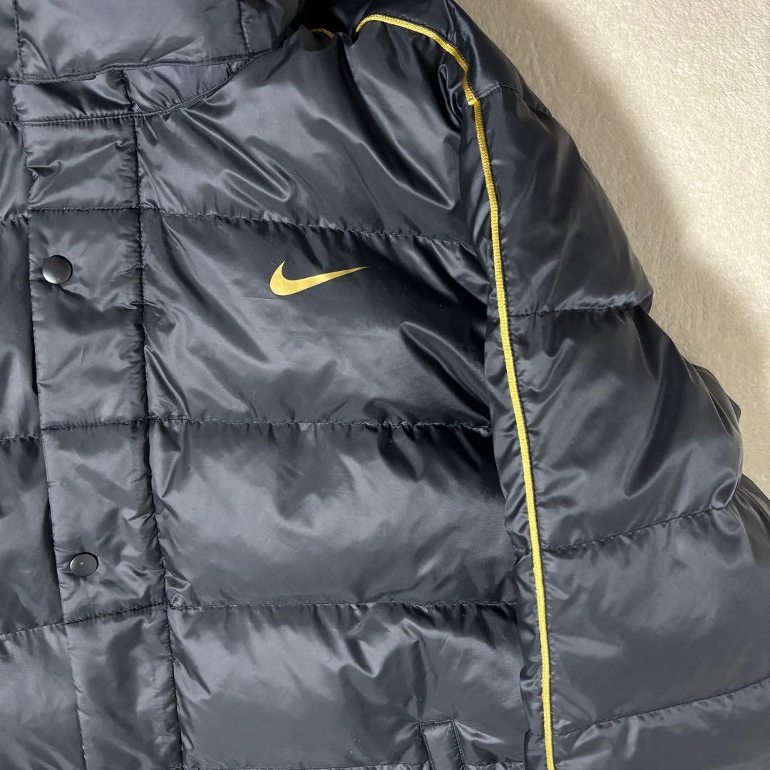 NIKE ナイキ ダウン ロング ベンチコート XL 黒