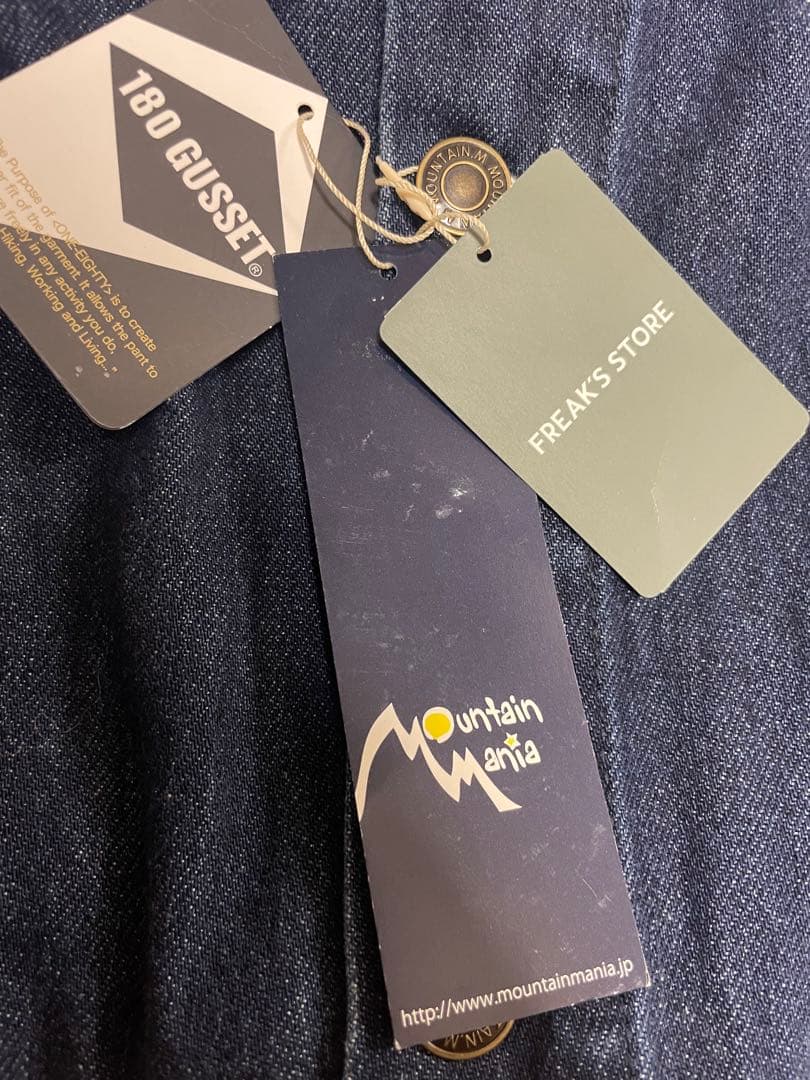 ★新品タグ付★ マウンテンマニア×フリークスストア オーバーオール デニム