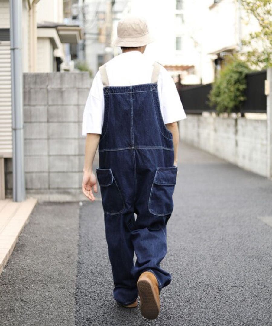 ★新品タグ付★ マウンテンマニア×フリークスストア オーバーオール デニム