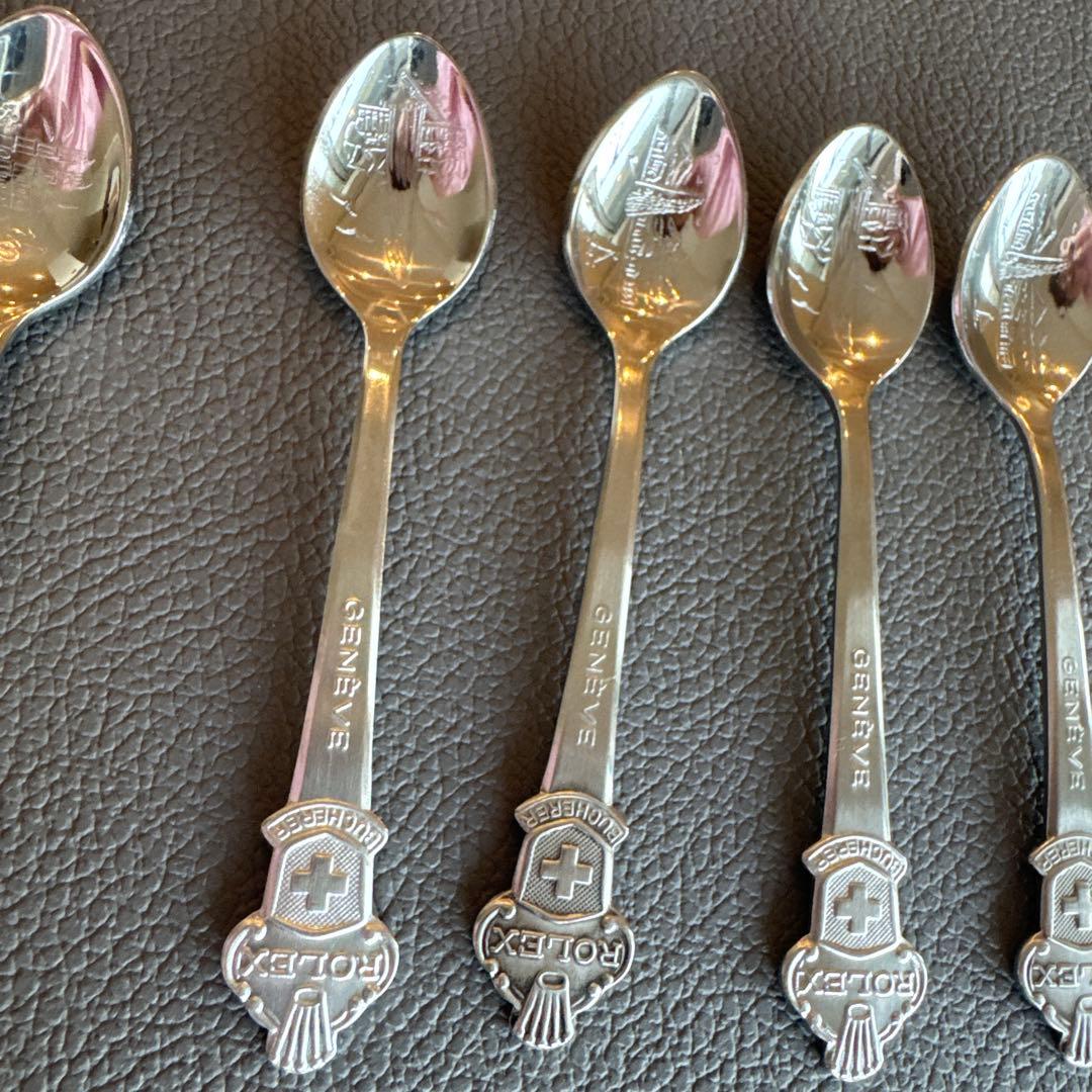 ロレックス　ノベルティ　ティースプーン6本セット