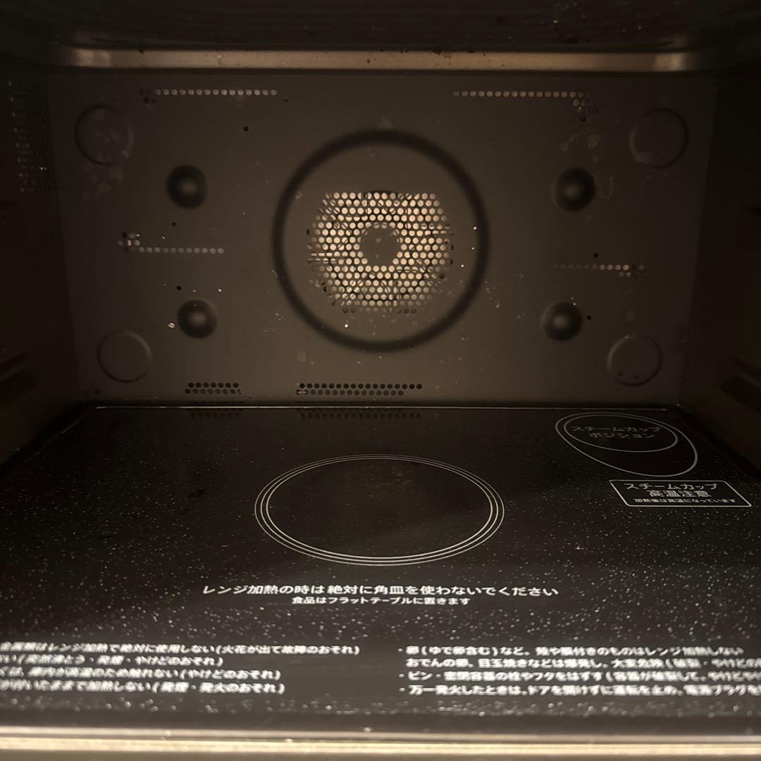 SHARP オーブンレンジ 黒色 タッチパネル