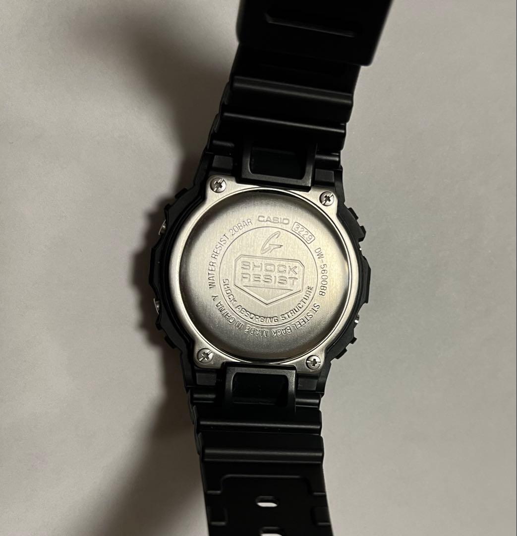 ほぼ未使用　DW5600BB G-SHOCK カシオ　オールブラック
