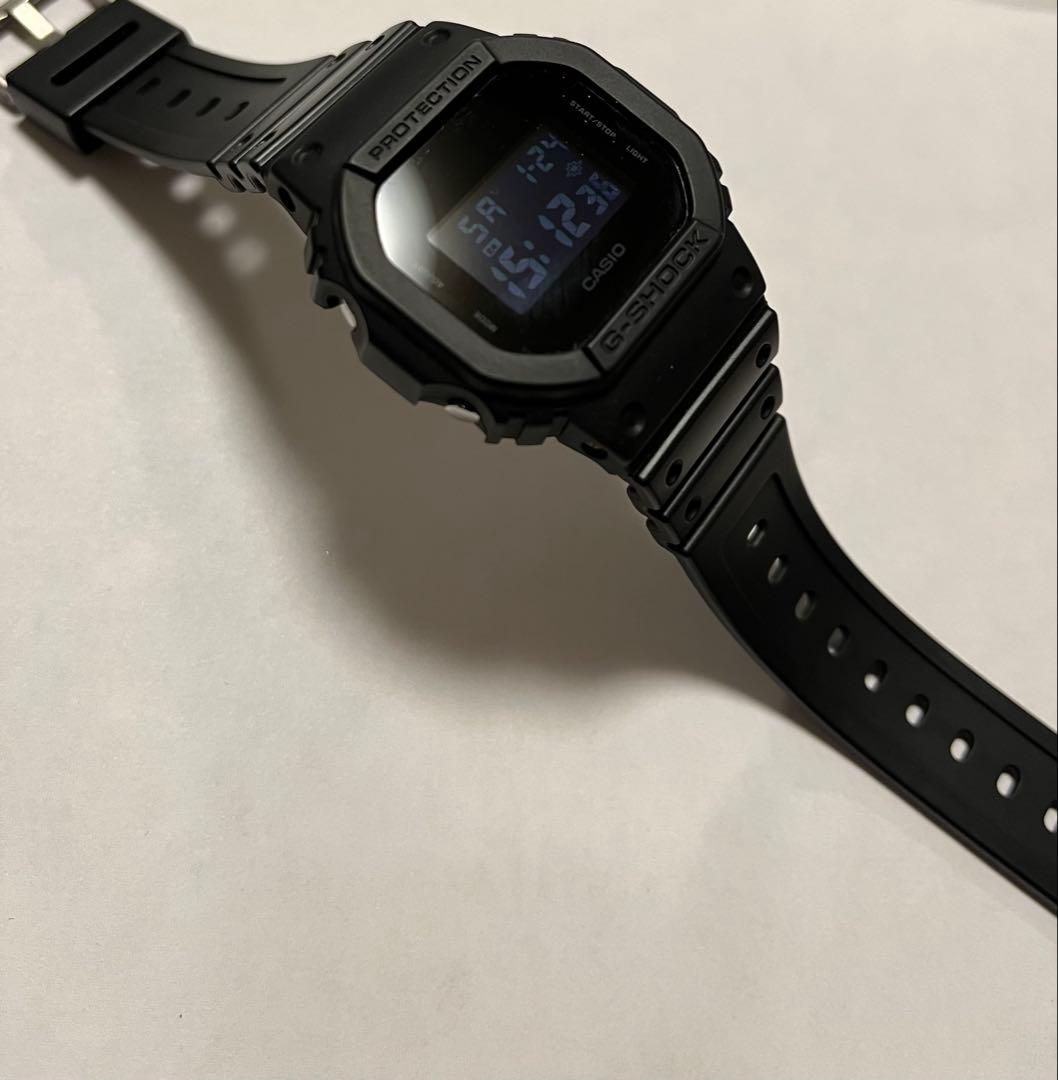 ほぼ未使用　DW5600BB G-SHOCK カシオ　オールブラック