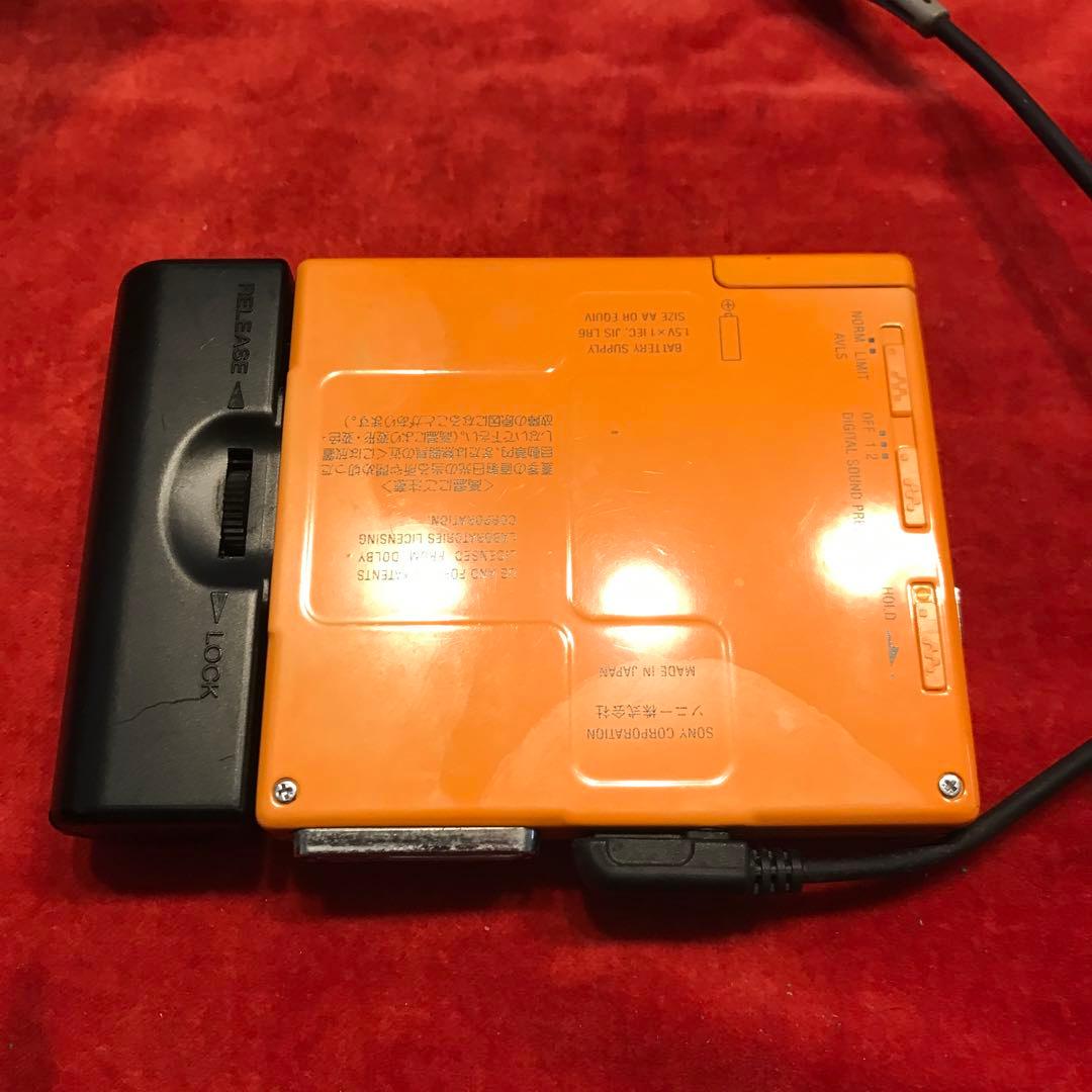 SONY MDウォークマンMZ-E77 ポータブルMDプレーヤー