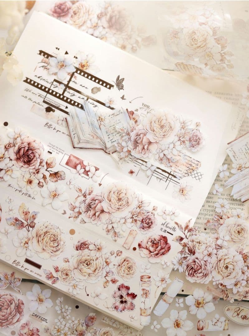 【お得なマステセット】6巻　海外マステ　まとめ売り　装飾マステ