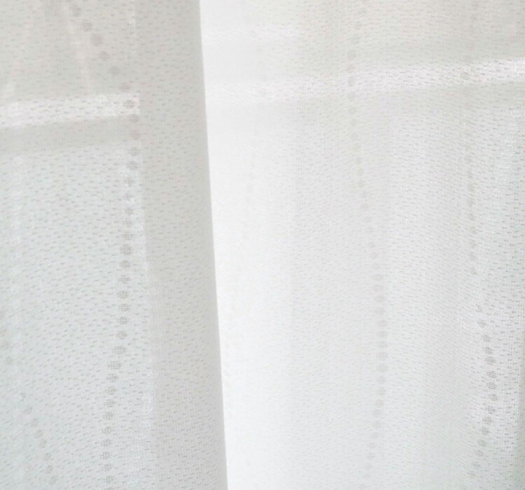 【幅100×丈190×2枚】(レースセット)ブラウン・ドレープカーテン