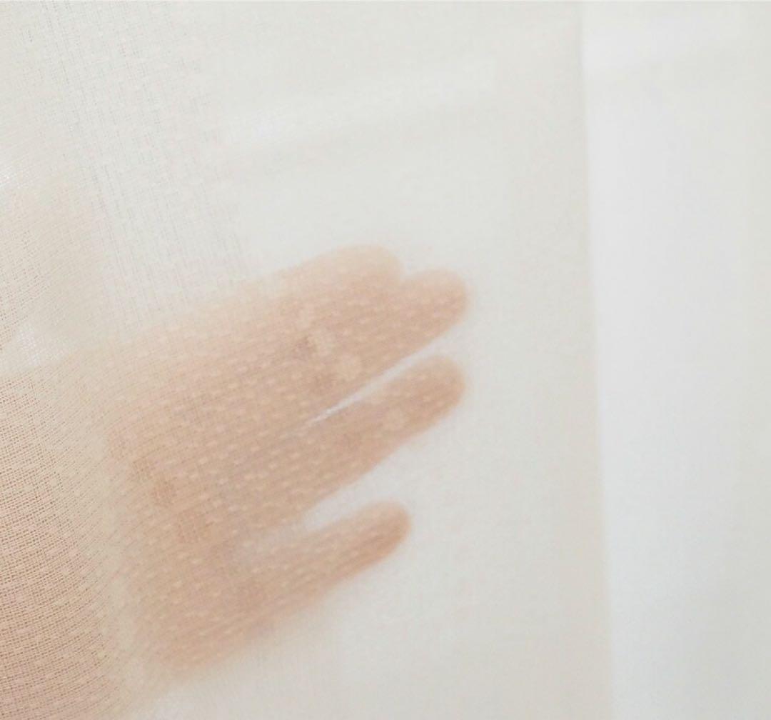 【幅100×丈190×2枚】(レースセット)ブラウン・ドレープカーテン