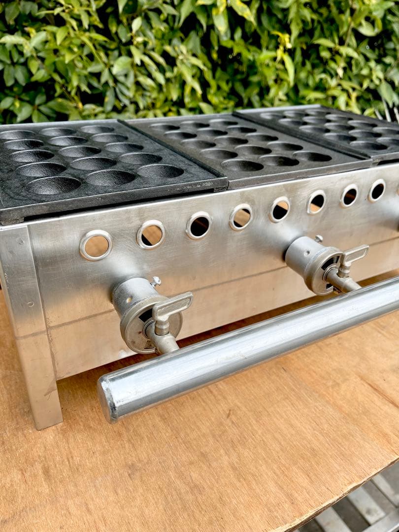 業務用たこ焼き器　プロパンガス用