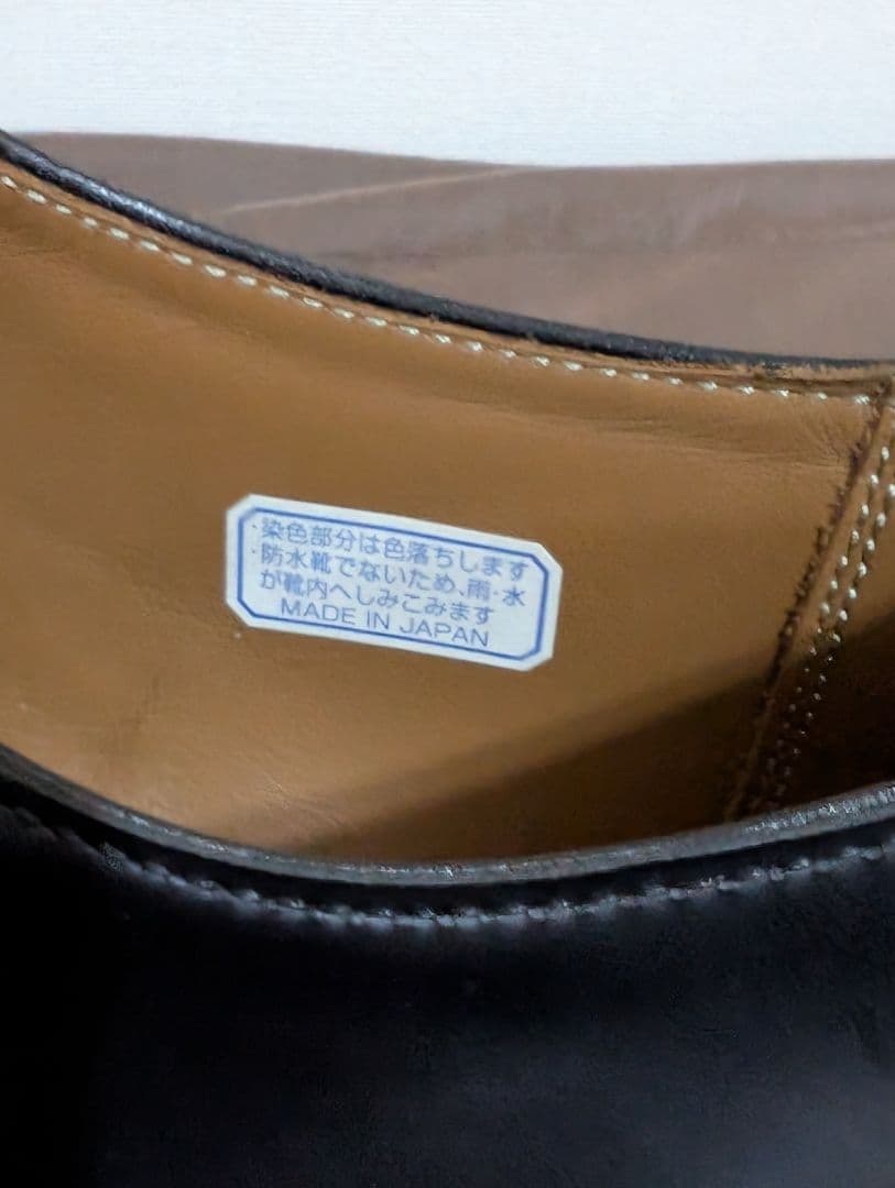 【新品】REGAL グッドイヤーウェルト 革底 ブラックレザー ドレスシューズ