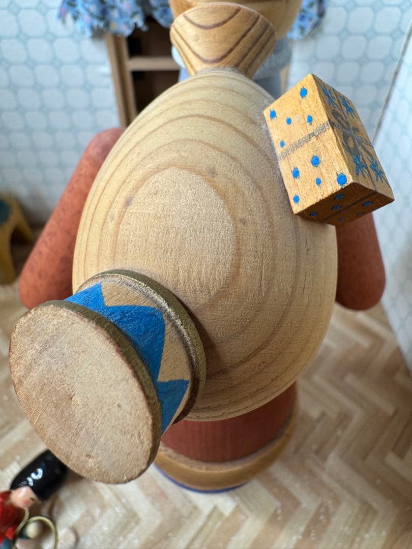 ドイツ　ザイフェン　ディットマン　煙出し人形