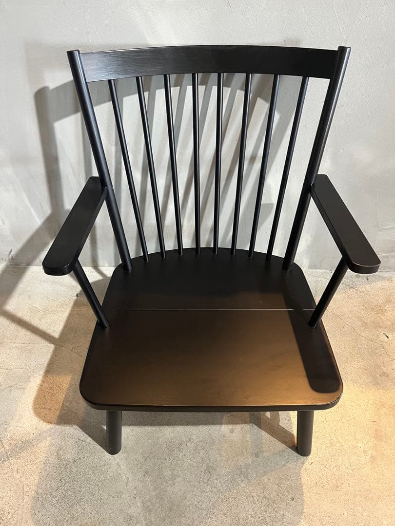 1人掛けソファ 椅子 ブラック　IKEA