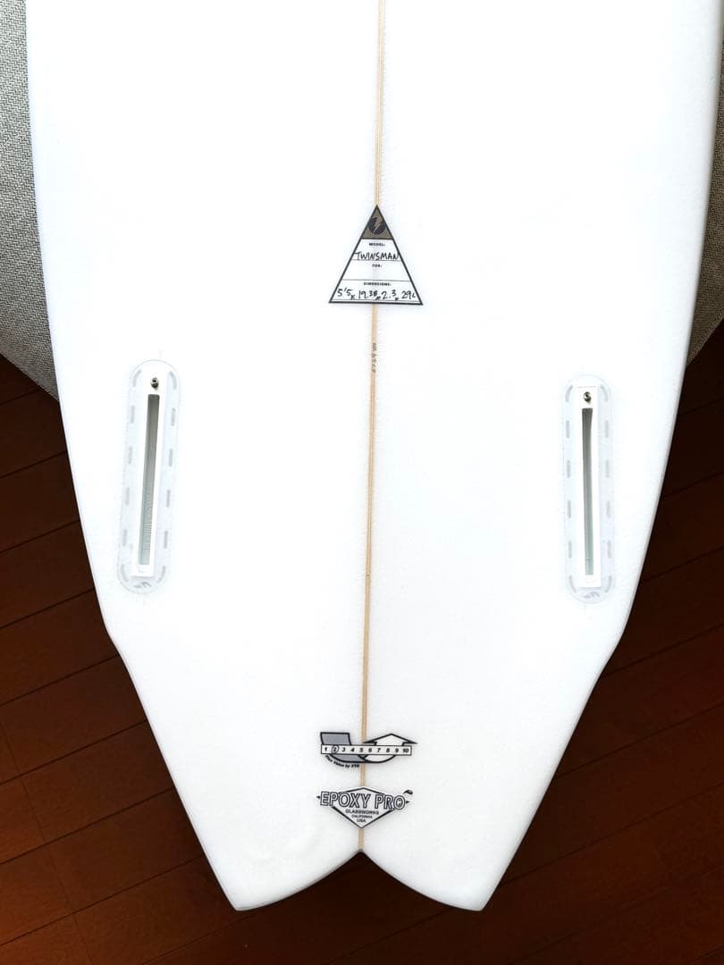 ALBUM アルバムサーフボード　twinsman ツインズマン