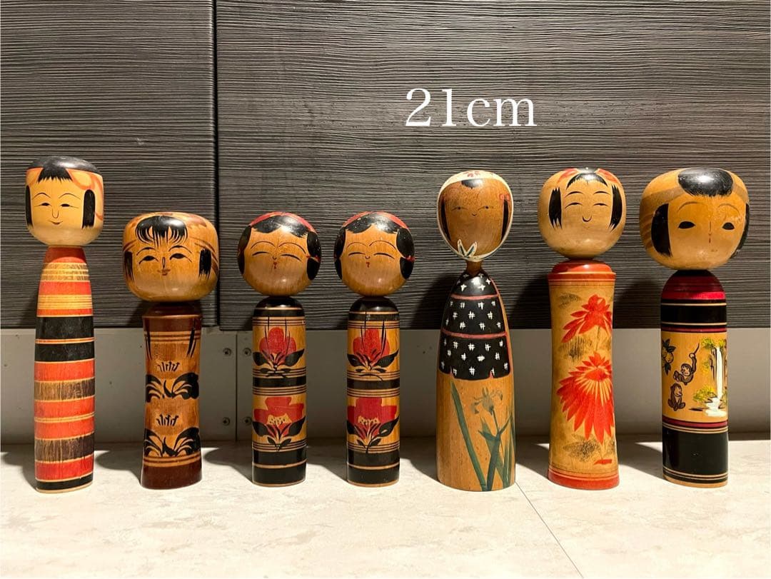伝統 こけし 大量 50体 郷土玩具 セット まとめ まとめて kokeshi