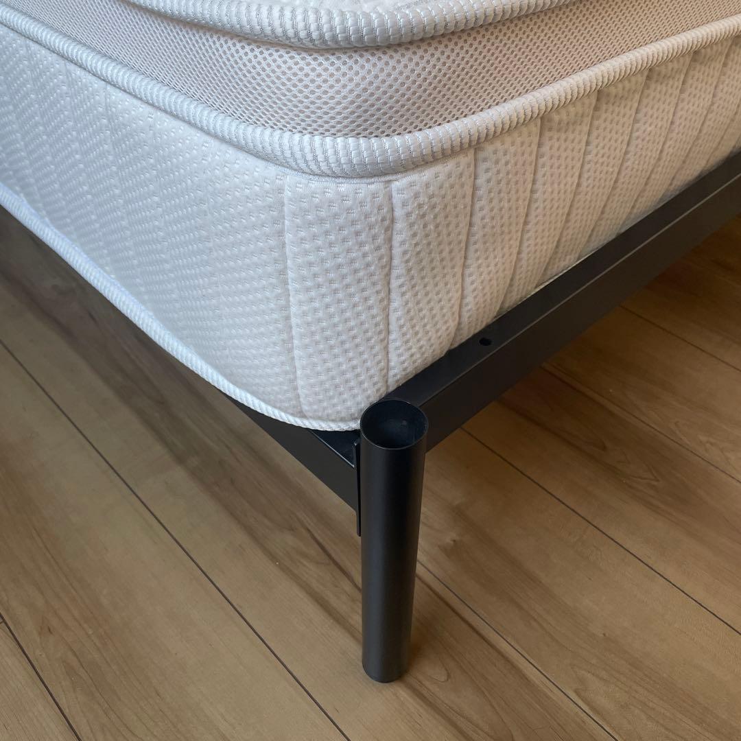 ウォールナットヘッドパネルベッド　ニトリ NSleep マットレスセット