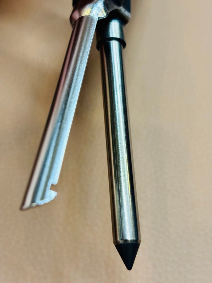 未使用品　LENZ α-8φレンツアイロン　丸8ミリアイロン　理容アイロン