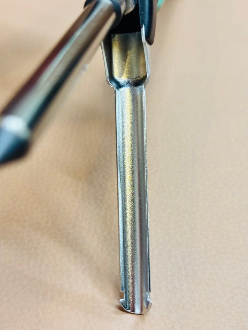 未使用品　LENZ α-8φレンツアイロン　丸8ミリアイロン　理容アイロン