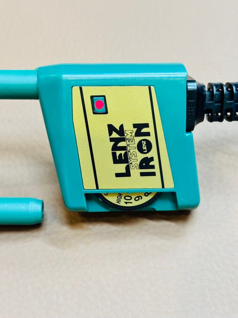 未使用品　LENZ α-8φレンツアイロン　丸8ミリアイロン　理容アイロン