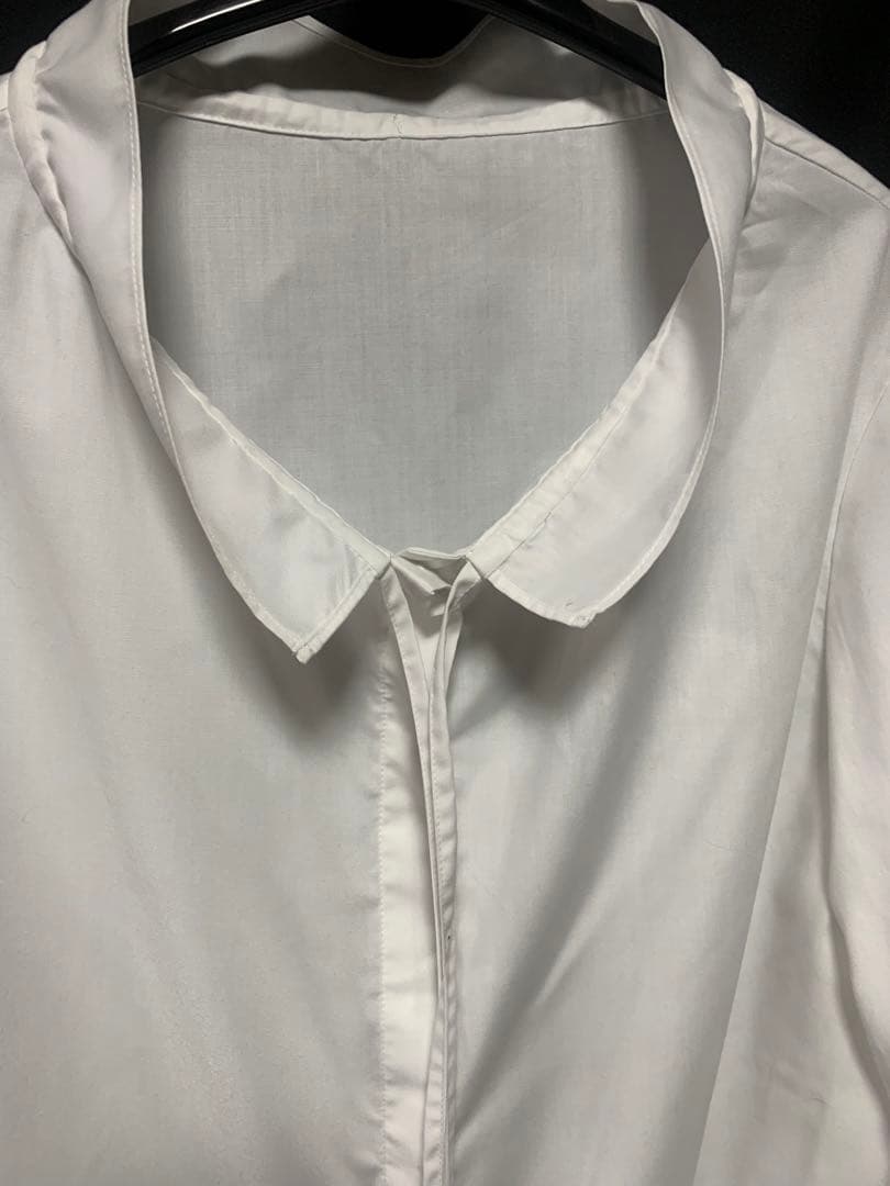 ユナイテッドアローズ　フリルカラー フレアスリーブブラウス　フリーサイズ