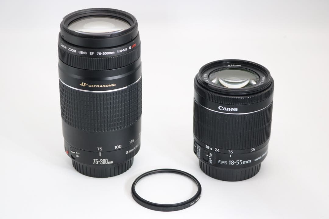 美品 【Canon EOS Kiss X9i ダブルレンズセット】Wi-Fi搭載