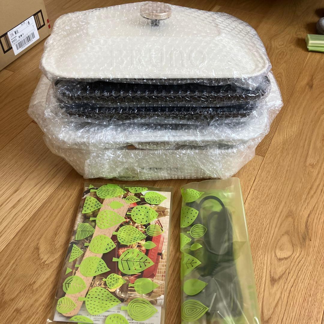 【BRUNO ホットプレート】 たこ焼きプレート付き