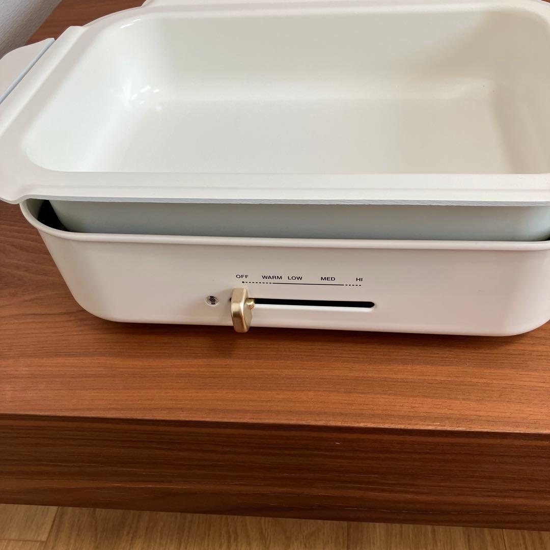 【BRUNO ホットプレート】 たこ焼きプレート付き