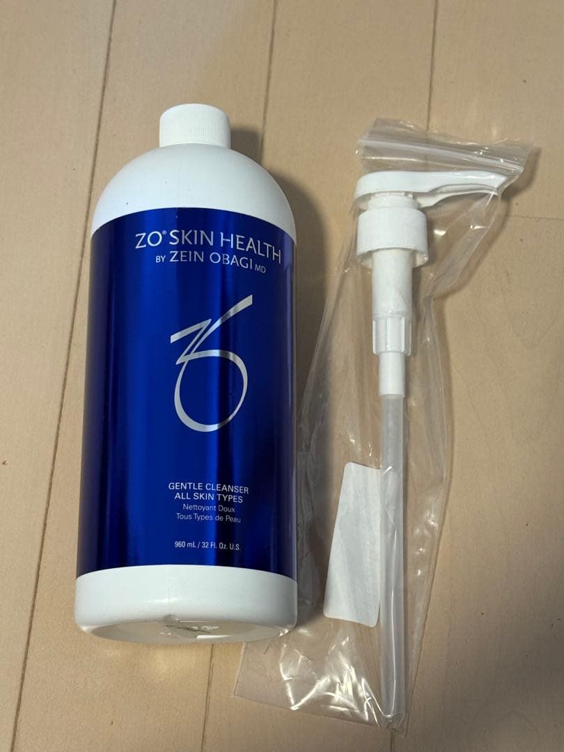 ゼオスキン Gentle Cleanser 960ml ポンプ付業務用