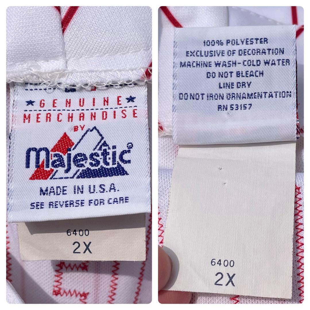 USA製00's シンシナティーレッズ グリフィーJr. XXL古着ゲームシャツ