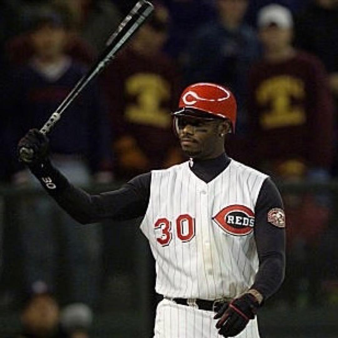 USA製00's シンシナティーレッズ グリフィーJr. XXL古着ゲームシャツ