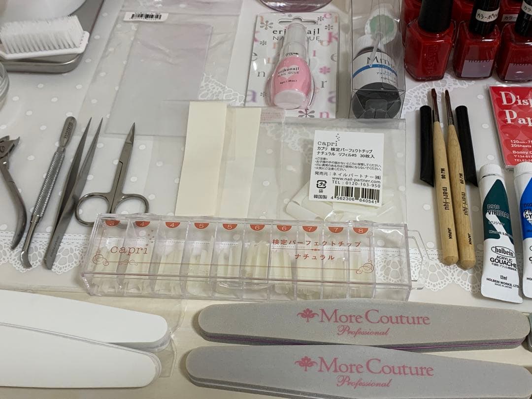 【一部新品】元値32,014円　ネイリスト検定3級2級セット ネイル検定道具