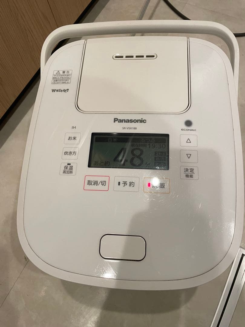 【最高級モデル】パナソニック 炊飯器 SR-SSX188 Wおどり炊き