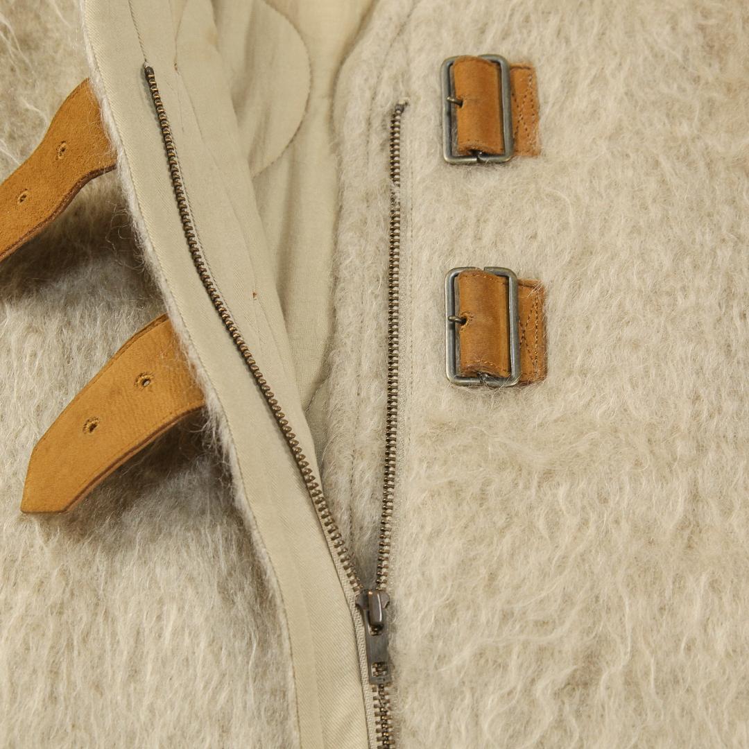 美品 nowos ノーウォス 19AW Shaggy Coat シャギーコート