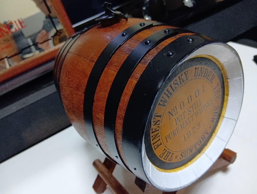 売約済　1970's　非売品　サントリー　山﨑蒸留所　初号樽型　店頭備品