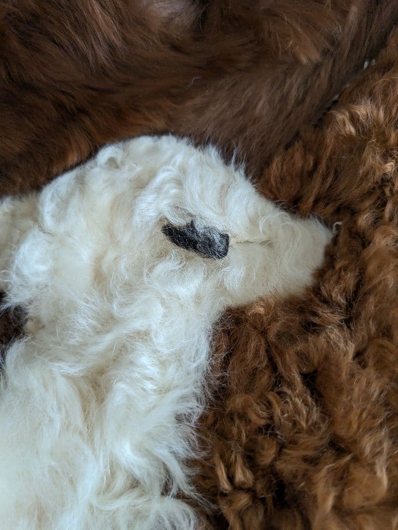 ★もじゃ様用★　ペルー　アルパカ　絨毯　ラグ　敷物　秋冬