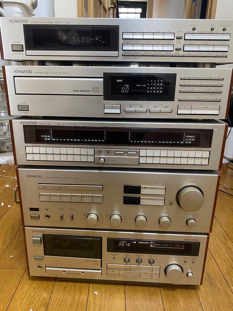 KENWOOD ステレオアンプ システムコンポ .A7000