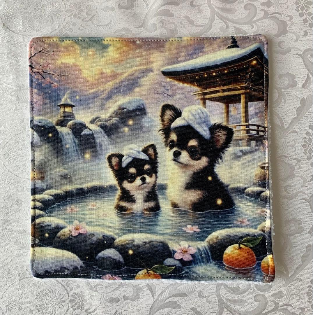 ななちゃん　チワワちゃん　トートバッグ　小物入れ